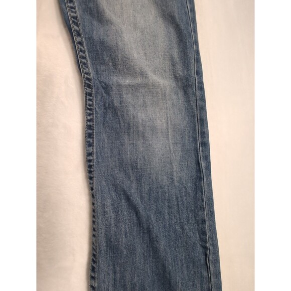 Vintage Y2K Request Blue Jeans Mens 30X32 Bootcut Straight Fit Stitched Pocket - Picture 10 of 16